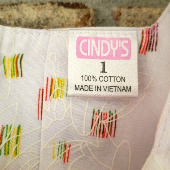 Cindy's Smocked with Crown & Hearts Embroidery Dress - Picture 4 of 4